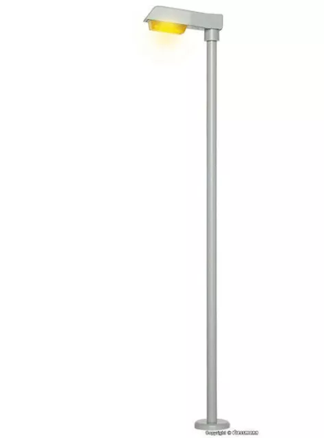 Viessmann scala N 6499 Lampione moderno  in ottone 5 cm. luce calda nuovo OVP