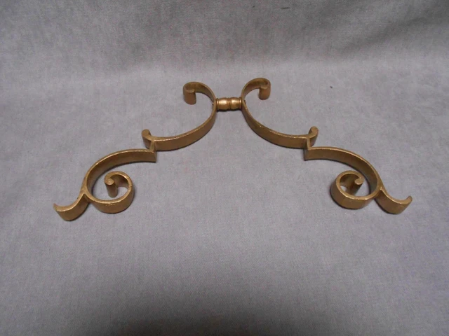 French vintage BRONZE Ornament PEDIMENT Louis XV style