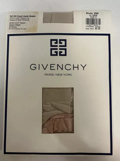 Vintage Givenchy Paris New York Pantyhose