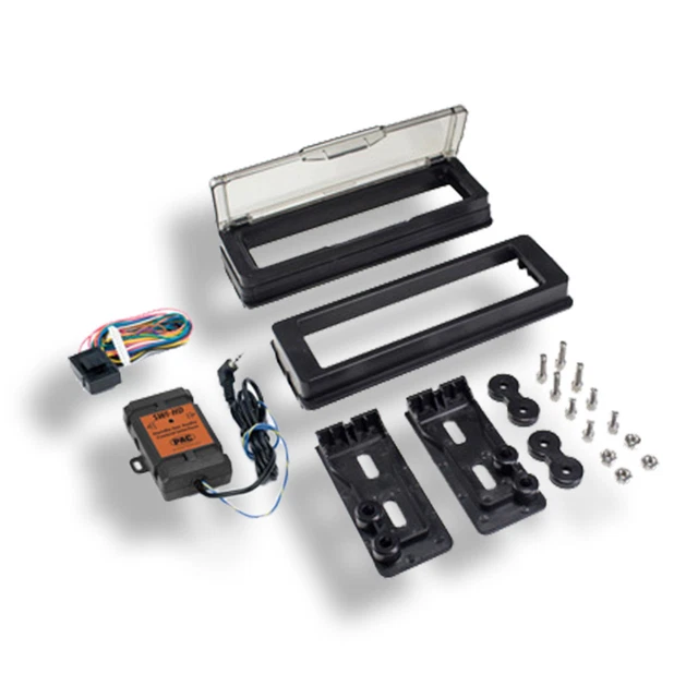 HDK001X Install Adapter With Weatherproof Cover For '98-'13 Harley Davidson