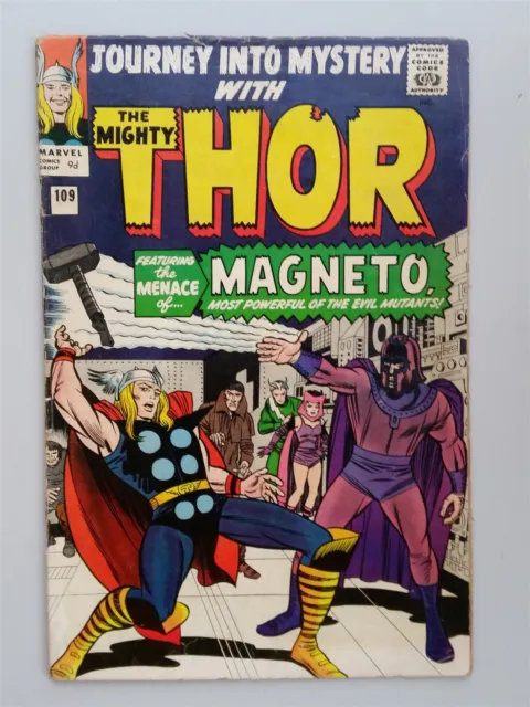 Thor Journey Into Mystery #109 Vg+ (4.5) October 1964 Marvel Comics **