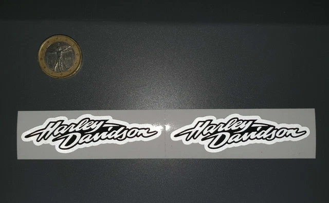Autocollant Vintage Harley Davidson – Sticker Moto Tuning – Made In Italy – MA3458