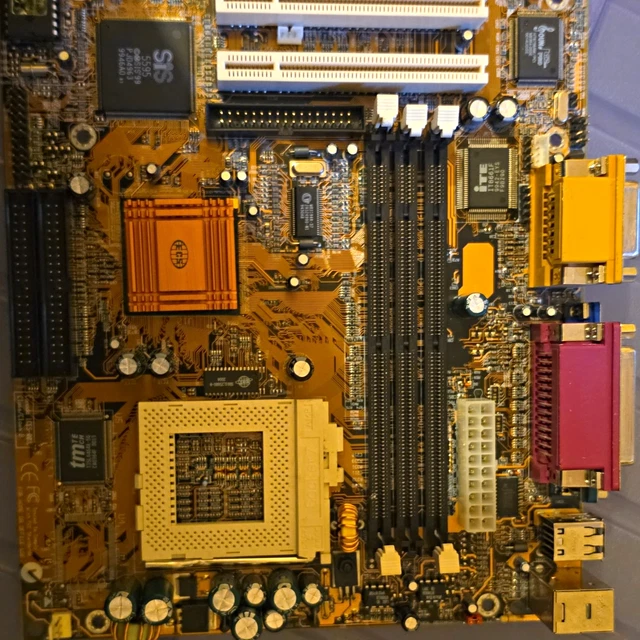 Usb Sound Pci VINTAGE ECS P6VXA2 ATX Socket 7 AMD Mb SDR SDRAM PCI Audio USB PS/2 £37 ...