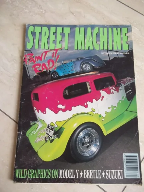 Street Machine, Magazine dated  September 1990