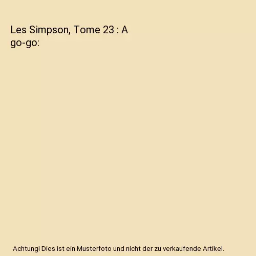 Les Simpson, Tome 23 : A go-go, Matt Groening