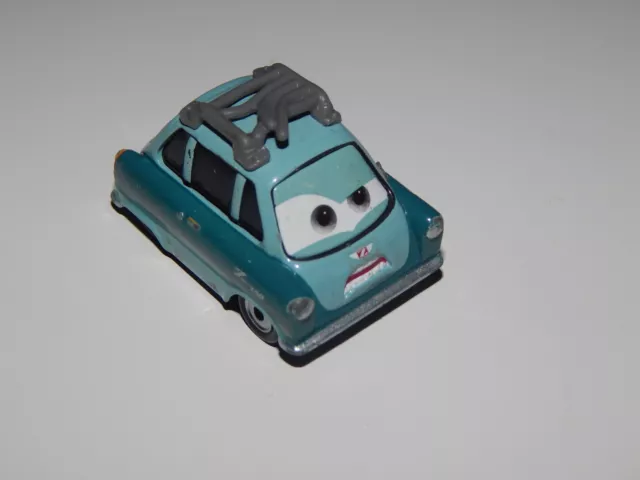 Mattel Disney Pixar Cars  Spielzeug Auto Professor Zündapp 1:55 Metall