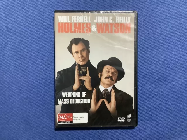 Holmes & Watson (DVD, 2018) Brand New Sealed Region 4