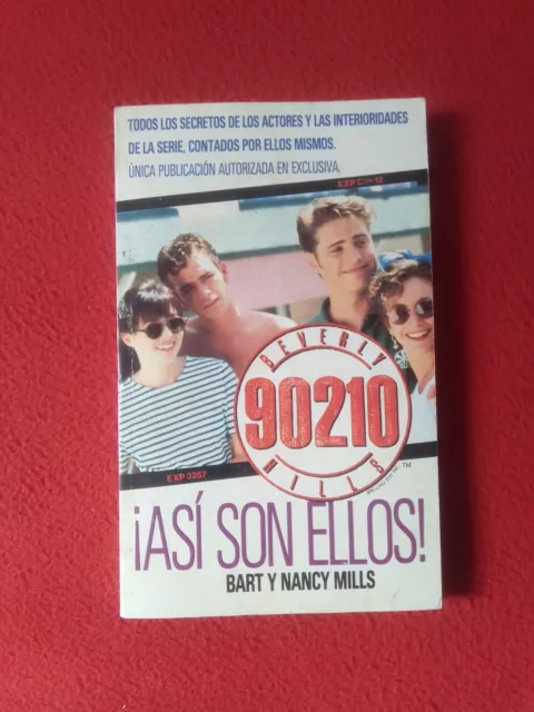 Antiguo Libro 1991 Serie De Tv Beverly 90210 Sensación De Vivir Así Son Ellos...