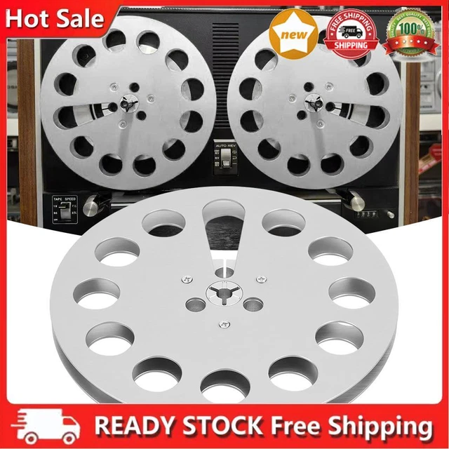 Mulinello nastro vuoto 7 pollici per Studer ReVox/TEAC/BASF (11 fori argento)