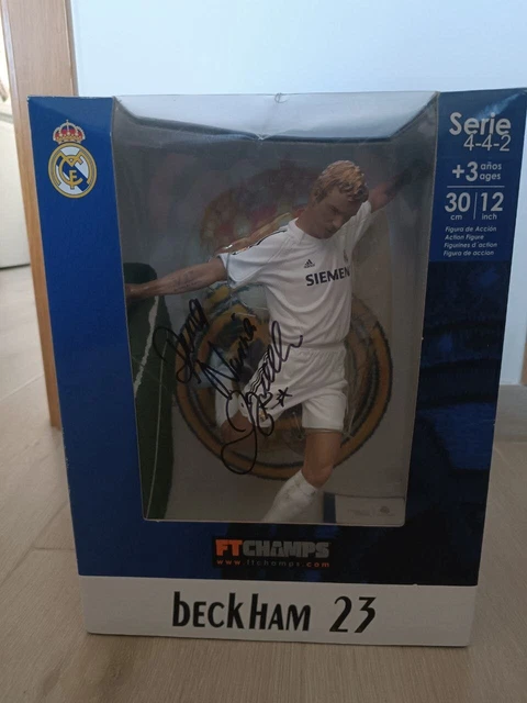 FIGURA COLECCIONISTA FT Champs Real Madrid David Beckham 30cm