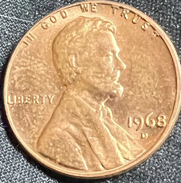 1968 Penny D Mint. Shiny