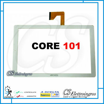 Archos RICAMBIO VETRO TOUCH SCREEN PGA1482B01 FPC A DIGITILIZER 10.1 BIANCO 