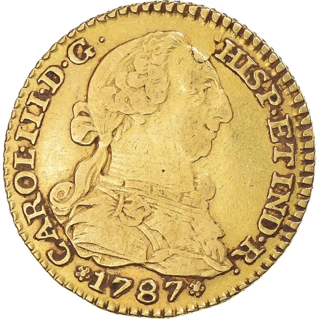 [#1069193] Monnaie, Espagne, Charles III, Escudo, 1787, Madrid, TB+, Or, KM:416.