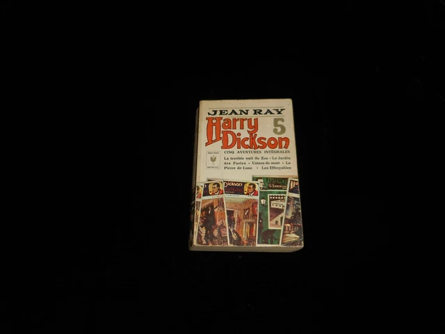 Jean Ray : Harry Dickson 5 Editions Marabout Bibliothèque