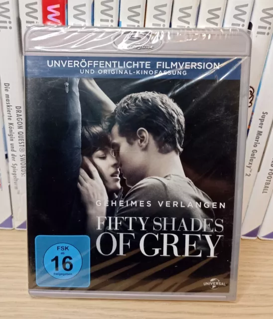 Fifty Shades Of Grey Blu-ray Film Sealed Neu