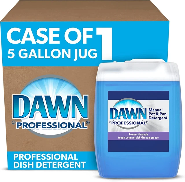 DAWN DISHWASHING LIQUID Soap Detergent , Bulk Degreaser Removes Greasy