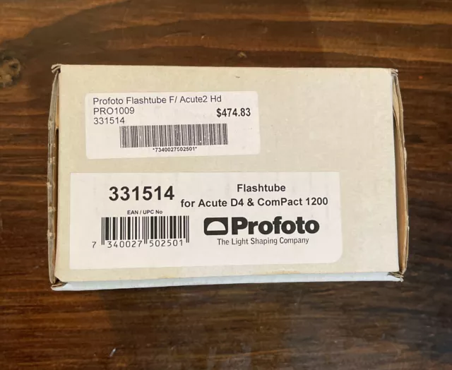 Profoto 331514 FLashtube para Acute D4 y ComPact 1200