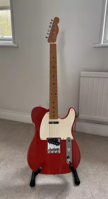 Fender Vintera ‘50s Telecaster Electric Guitar - Fiesta Red