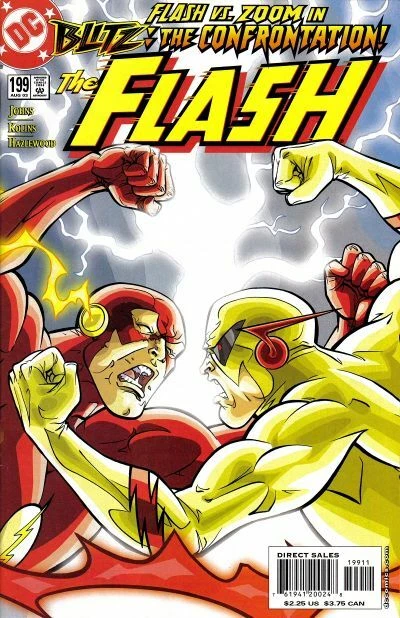 FLASH (Vol. 2) #199 VF, Zoom app, Direct, DC Comics 2003 Stock Image