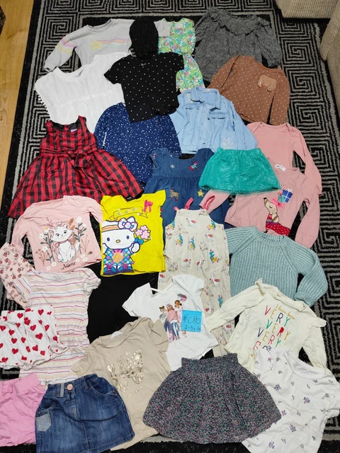 #C80 Enorme pacchetto di vestiti per ragazze 2-3 anni GEORGE NEXT H&M PRIMARK TU HELLO KI