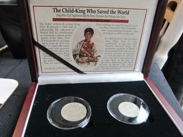 The Child King Who Saved The World From The Nazis King Peter’s 2 Silver Coins