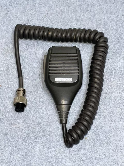 Vtg MC-43s KENWOOD handheld CB Ham Radio MIC Dynamic MICROPHONE Up Down 8 PIN