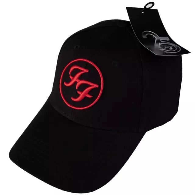 Foo Fighters - Red Embroidered Logo Official Licensed Baseball Cap