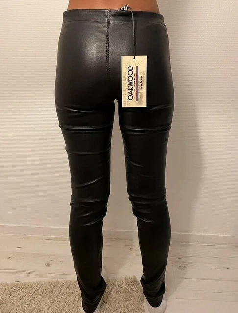 Legging clearance cuir agneau