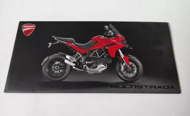 Ducati 1200 Multistrada de 2010 Prospectus Catalogue Brochure Moto