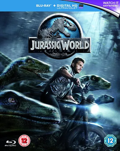 Jurassic World Blu-Ray (2015) Chris Pratt, Trevorrow (DIR) cert 12 Amazing Value