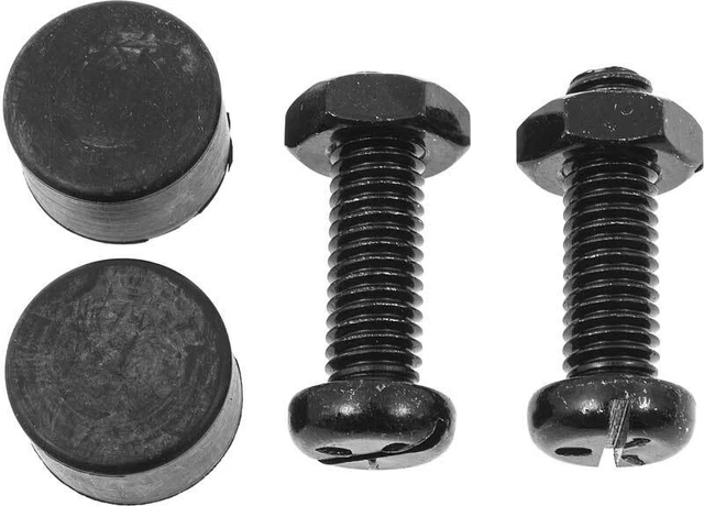 1970-81 Camaro Firebird; Rear Hood Adjusters and Safety Stop Set