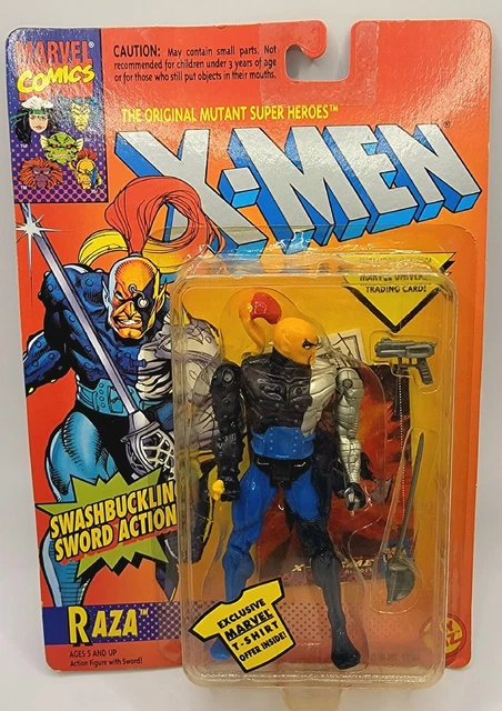 RAZA X-Men Marvel Original Mutant SuperHeroes SWASHBUCKLING SWORD ACTION Figure