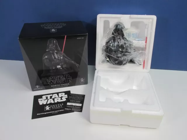star wars GENTLE GIANT DARTH VADER collectible MINI BUST STATUE 1/6 model