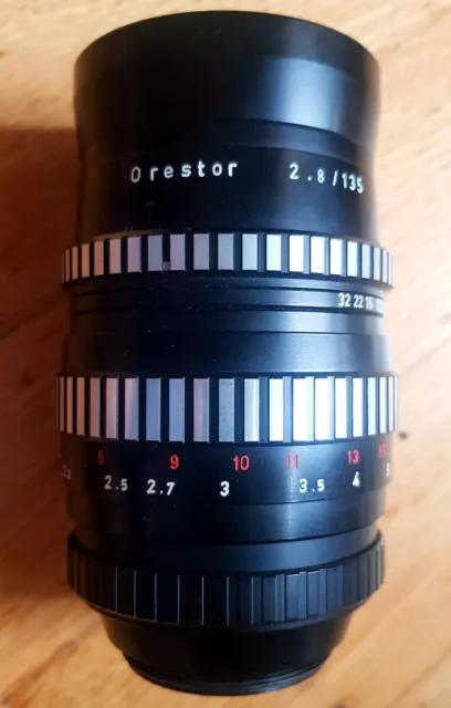 Für M42 Meyer Optik Görlitz Orestor 2.8/135 135mm 1:2.8 lens Obj. ZEBRA M 42 SCH