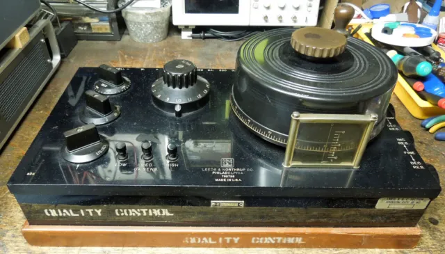 Vintage Leeds and Northrup K2 Kohlrausch Potentiometer Antique Science Equipment