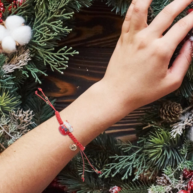 Pulsera de gato feliz pulseras para mujer lazo alumna señorita