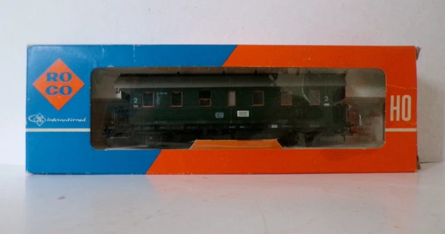 ROCO 4201 2ND Class Passenger Coach Ho Gauge Mint Boxed £14.99 ...