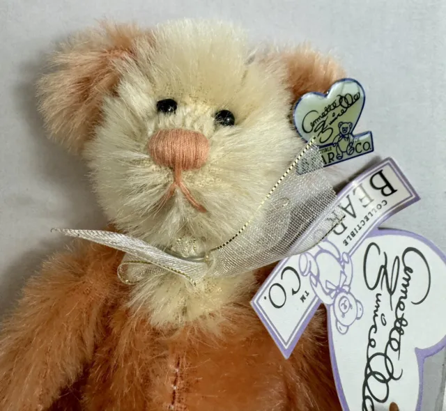 Annette Funicello Collectible Bear Co “Peach Fuzz” Beary Licious Collection