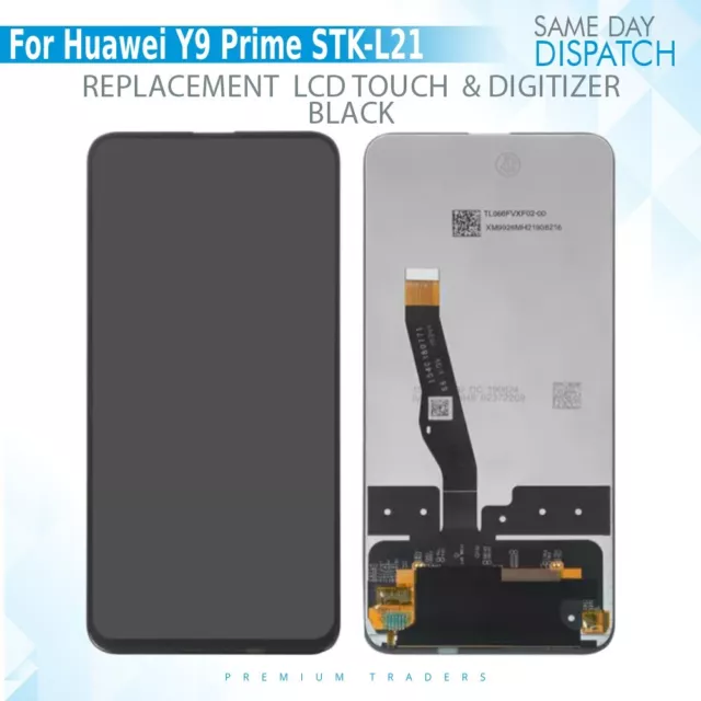 For Huawei Y9 Prime STK-L21 LCD Touch Screen Replacement Display Digitizer UK
