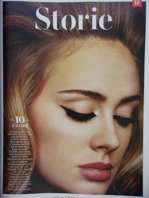 Adele 5 pagine/ritagli/clipping #va5116