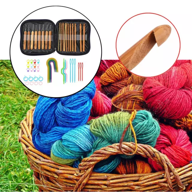 Christmas Crochet Kit For Beginners DIY Knitting Crochet Tool Set  Crocheting Set