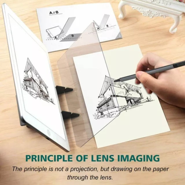 Dimming Bracket Projection Optical Image Drawing Board Painting Sketch Tool AU