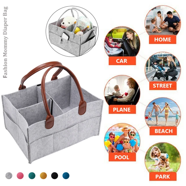 Infant Care Kids Baby Changing Handbag Storage Diaper Bag Organizer Nappy
