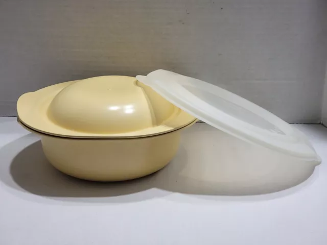 Vintage Tupperware 3 Piece Oven Works Ultra Plus 2 Qt Casserole Set 3654A France