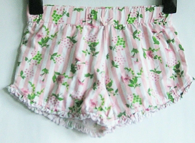 Mayoral Ruffle Trim Cute Floral Print Jersey Shorts Elastic Waist 10 yrs/140 cm