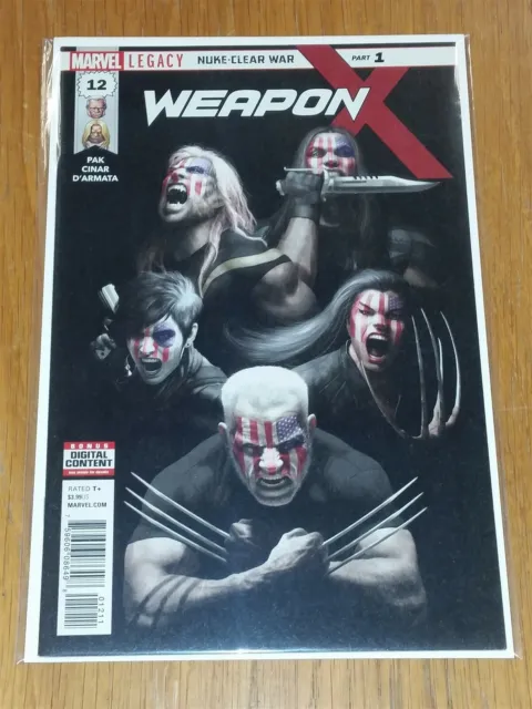 Weapon X #12 Nm+ (9.6 Or Better) February 2018 Marvel Comics