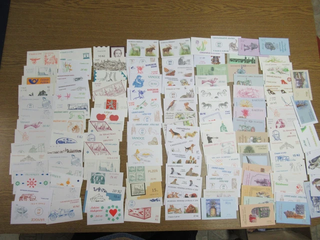 M363 MARKENHEFTCHEN BOOKLETS TSCHECHIEN TOP-Sammlung 1278 verschiedene MH oo