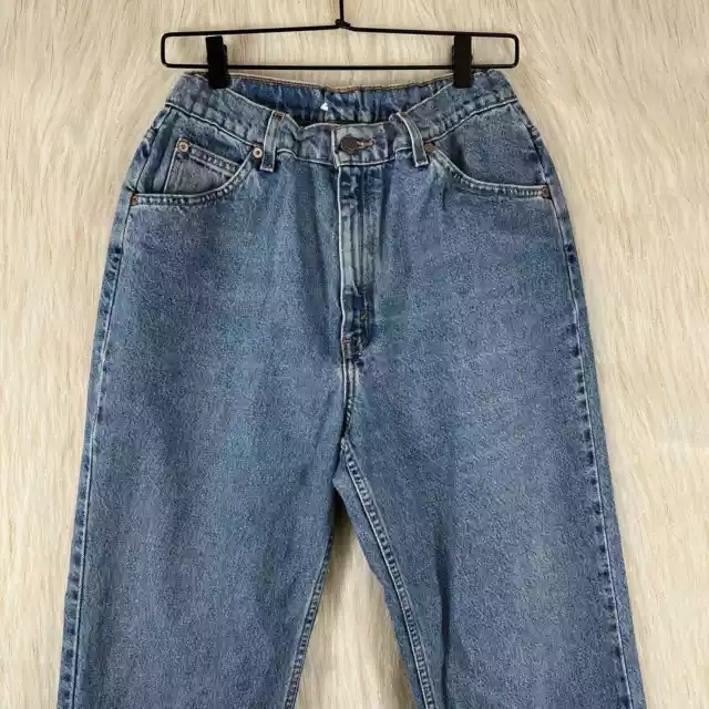 Levi's Vintage Orange Tab 921 Slim Fit Tapered Leg 90s Mom Jeans Sz 30 07/97 2
