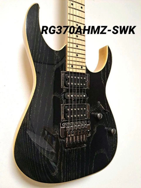 ギター Ibanez RG370AHMZ-SWK Review of the Ibanez RG370AHMZ SWK guitar. Features and Specs