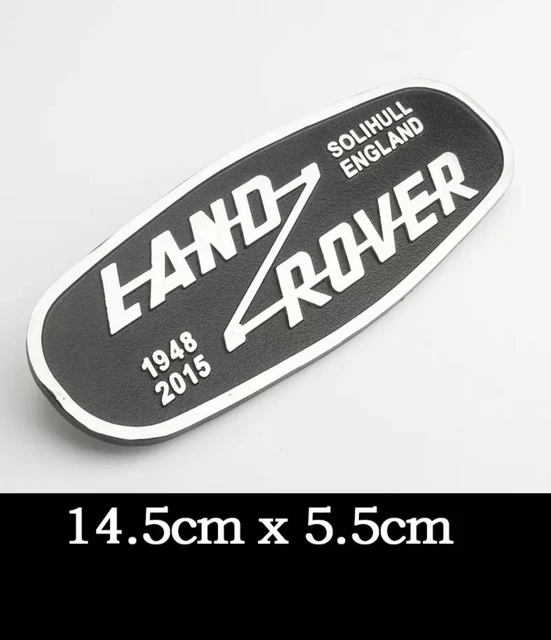 LAND ROVER DEFENDER Cast Aluminium Grille Badge Lr069120 Uk Selller. £